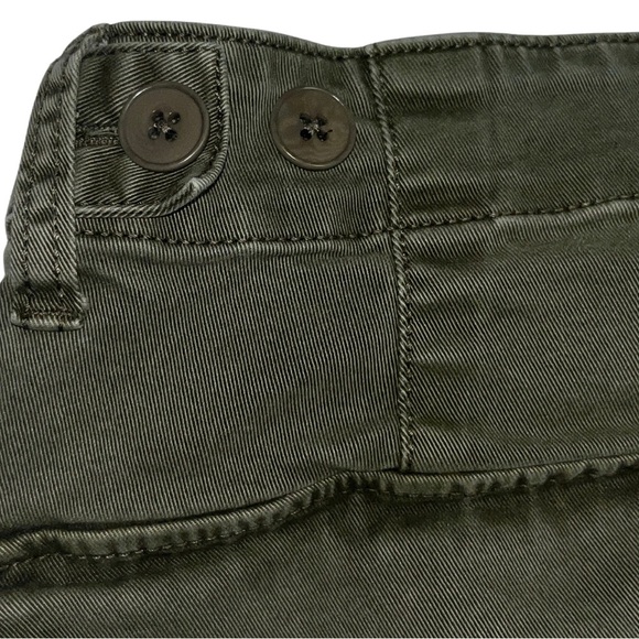 Madewell Slim Straight Utility Cargo Pants 26 Olive Green Workwear Capsule - Picture 8 of 12